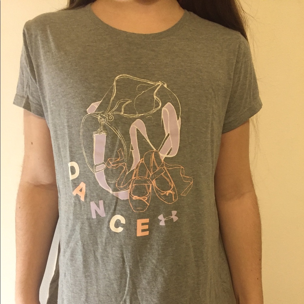 Under Armour Kids Dance Grey T-shirt